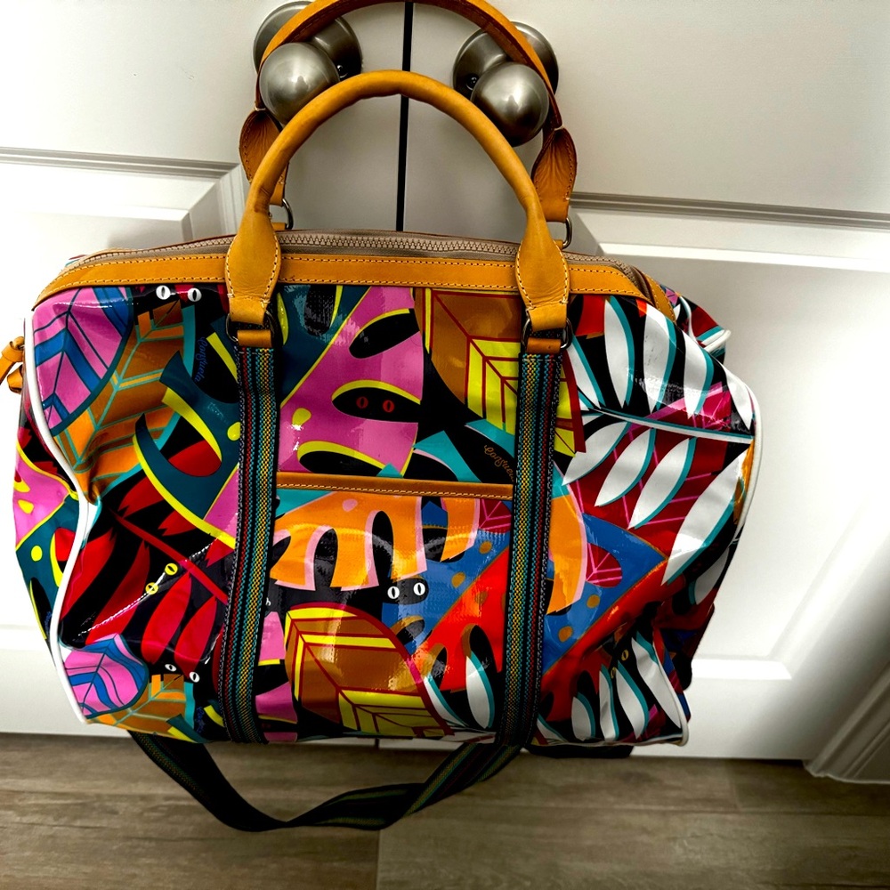Consuela Jetsetter travel bag. Dimensions provided in the photos.